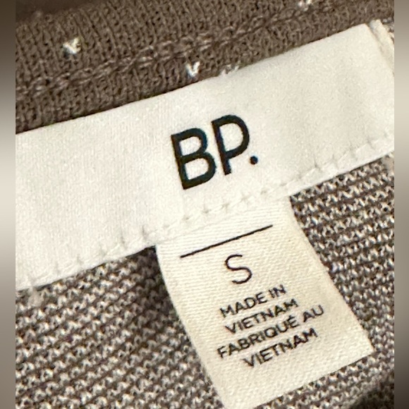 NWT Nordstrom Bp. Knit Crop Top Green Olive Night Speckled Medium S - Picture 5 of 6